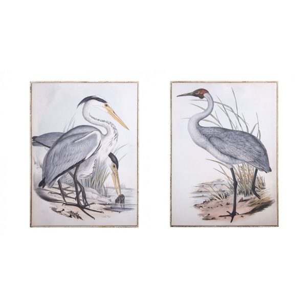 Framed Crane & Wild Crane Prints $195 each