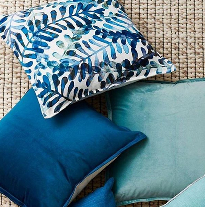 Blue Coastal Cushions
