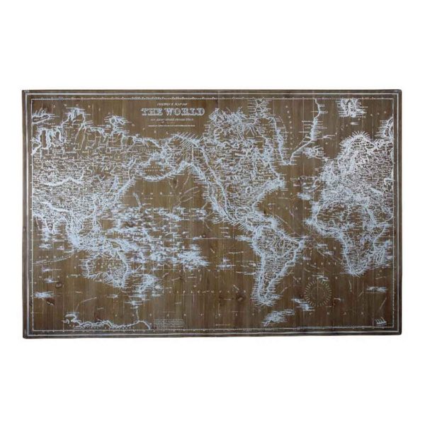 Vintage World Map $230